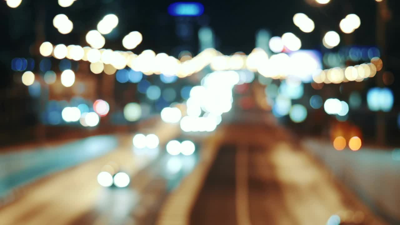 Stock Video Blurred Traffic On A Highway Live Wallpaper For PC