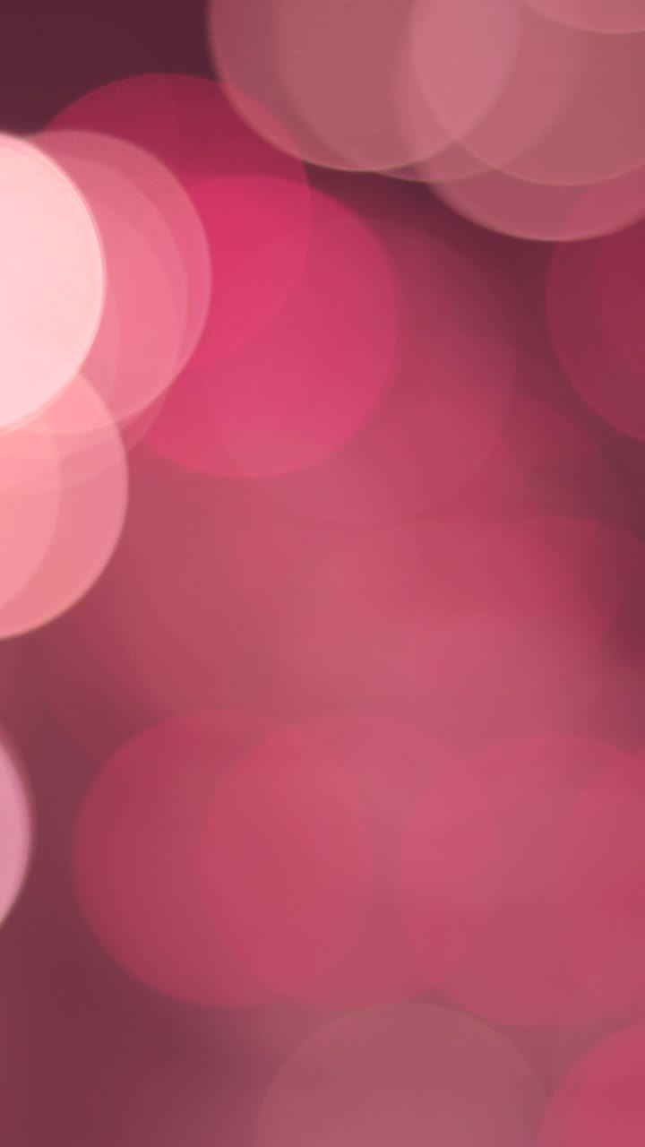 Stock Video Blurred Pink Circular Lights Live Wallpaper For PC