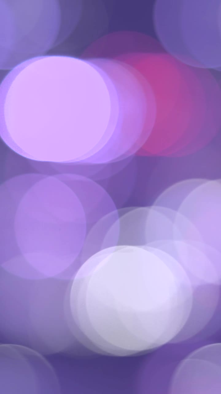 Stock Video Blurred Purple Lights Bokeh Live Wallpaper For PC