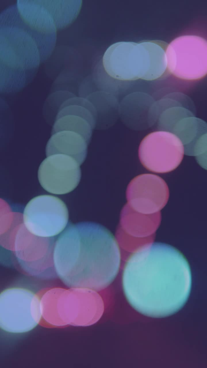 Stock Video Blurred Pink And Green Lights Bokeh Live Wallpaper For PC