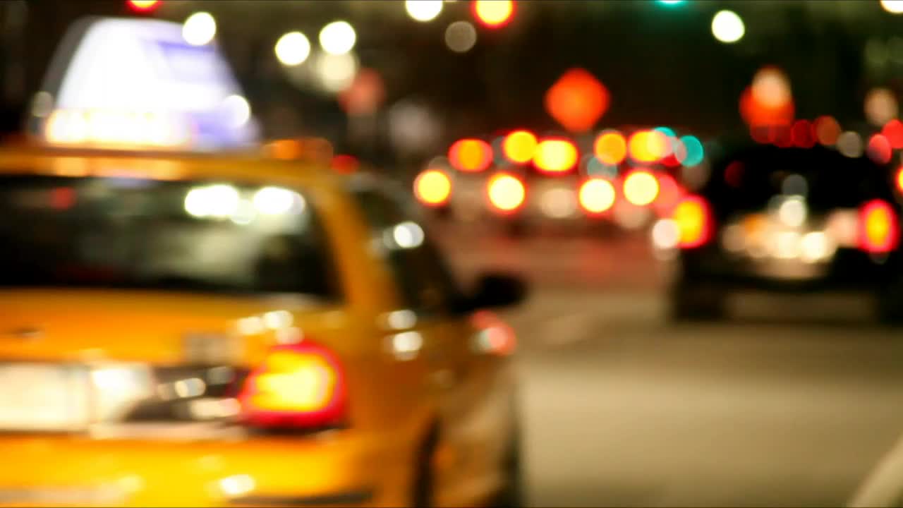 Stock Video Blurred City Traffic In New York Live Wallpaper For PC
