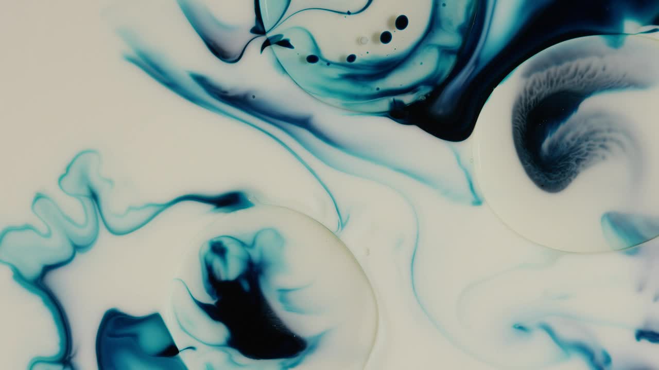 Stock Video Bluish Fluid In Motion Live Wallpaper For PC