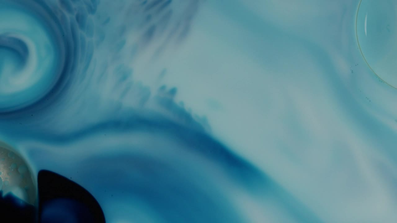 Stock Video Bluish Abstract Fluids In Motion Live Wallpaper For PC