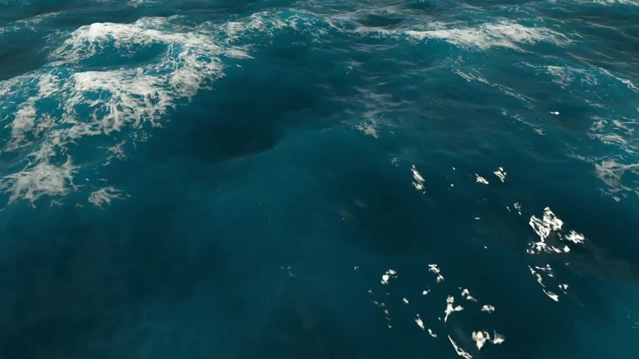 Stock Video Blue Surface Of Sea Water In Motion Live Wallpaper For PC