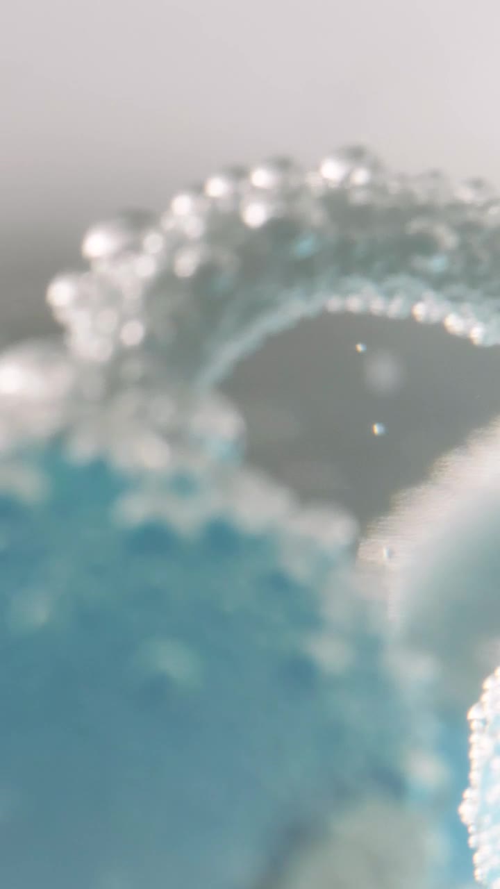 Stock Video Blue Nitrogen Bonds Live Wallpaper For PC