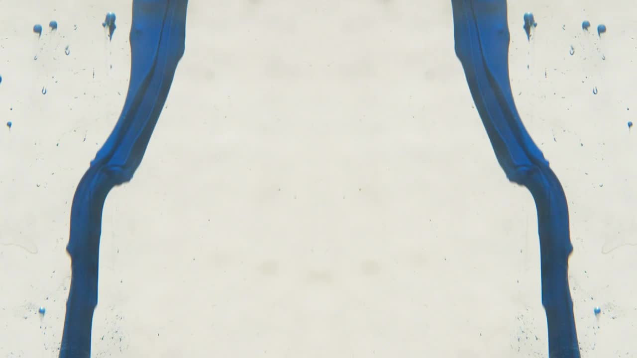Stock Video Blue Ink Flow Descending Underwater Live Wallpaper For PC