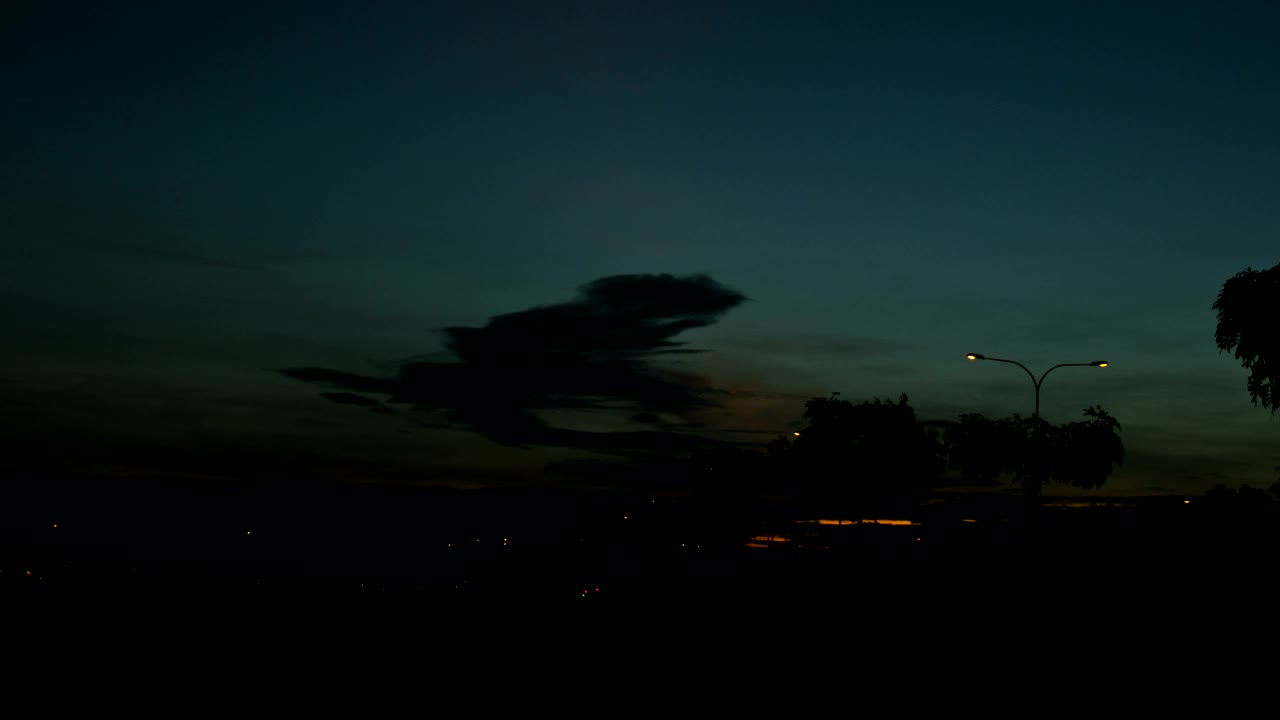 Stock Video Blue And Orange Sky In The Morning Live Wallpaper For PC