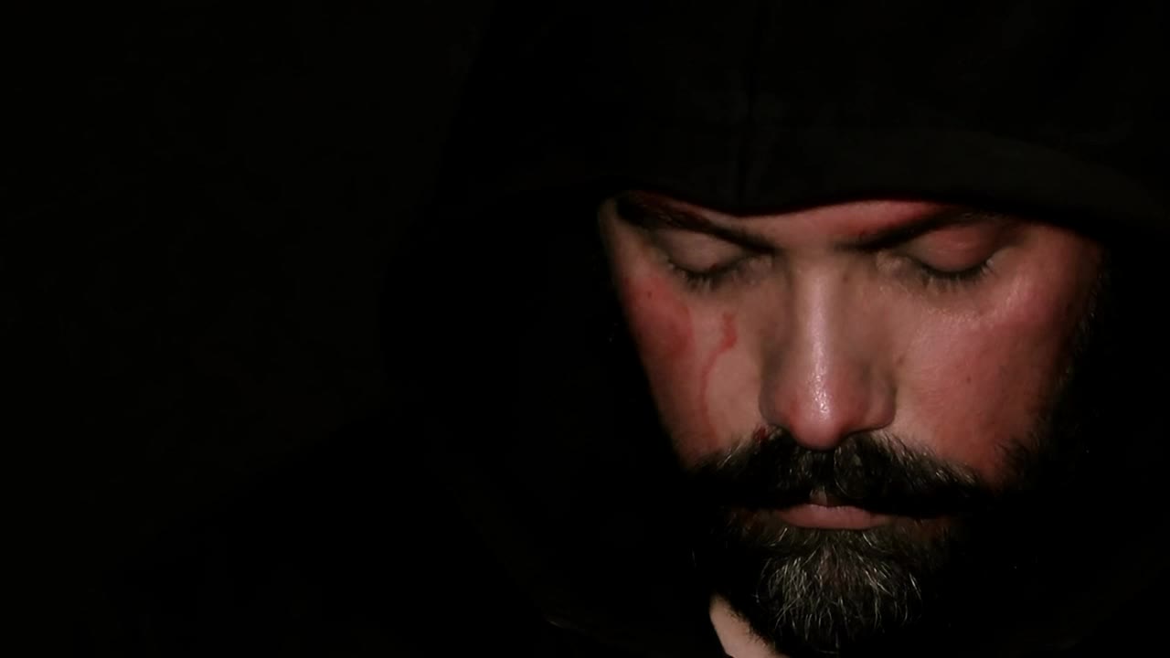 Stock Video Bloodstained Assassin Portrait Live Wallpaper For PC