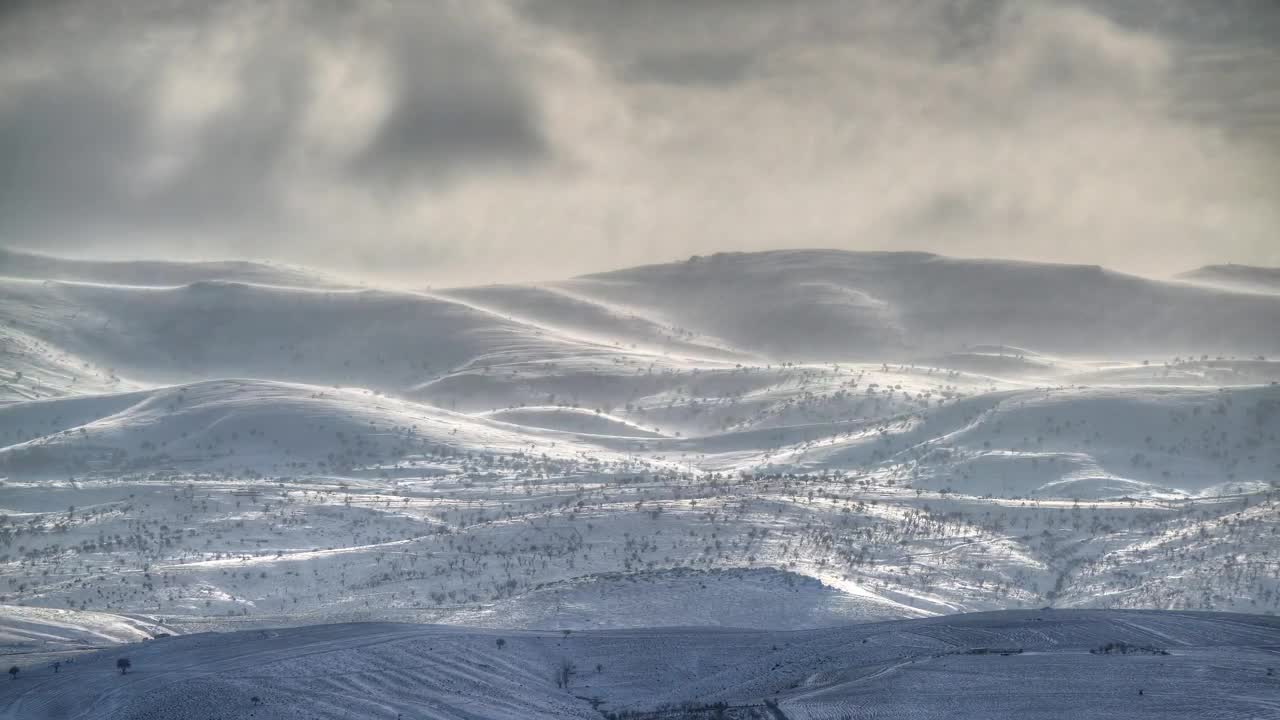 Stock Video Blizzard In The Valley Live Wallpaper For PC