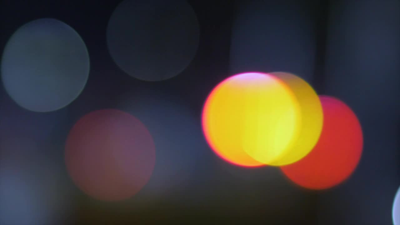 Stock Video Blinking Round Lights With Bokeh Effect Live Wallpaper For PC