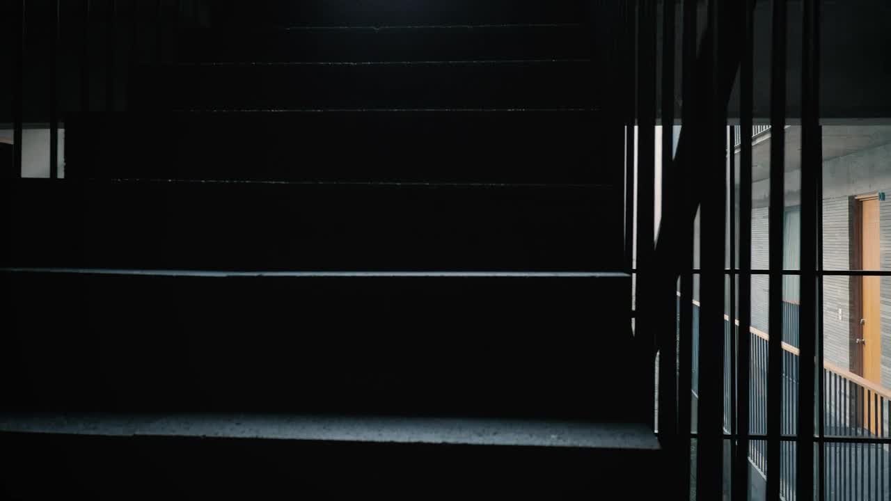 Stock Video Black Stairs And A Large Window Live Wallpaper For PC