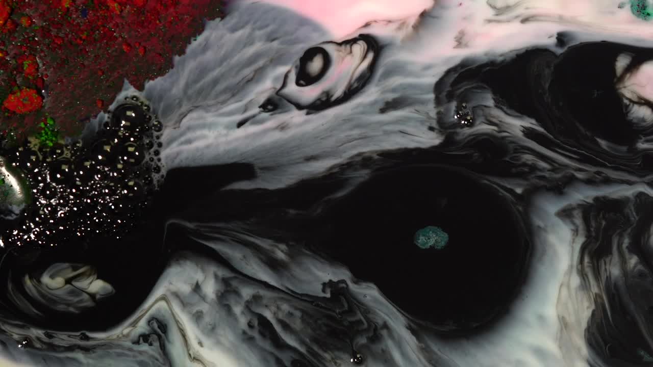 Stock Video Black And White Paint Live Wallpaper For PC