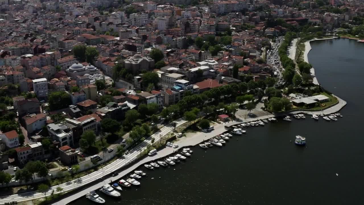 Stock Video Birds Flying Over Boats Live Wallpaper For PC