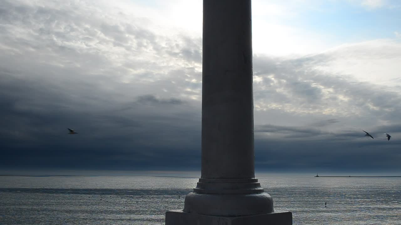 Stock Video Birds Flying Before A Storm Live Wallpaper For PC