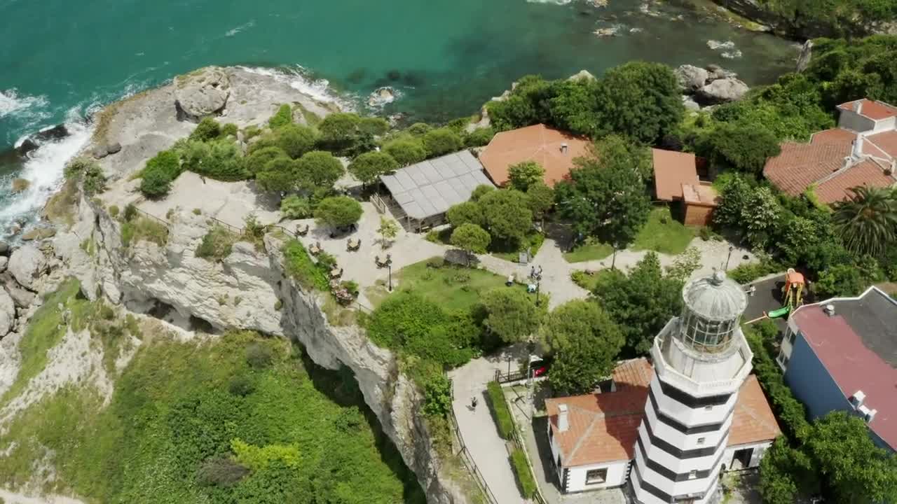 Stock Video Birds Flying Across A Lighthouse Live Wallpaper For PC