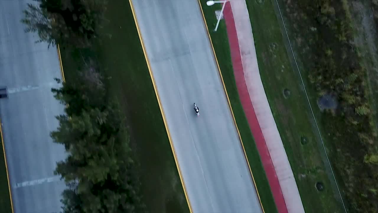 Stock Video Biker On A Highway Live Wallpaper For PC