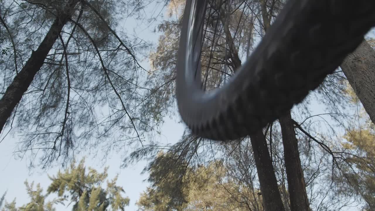 Stock Video Bike Tour Passing Over The Camera Live Wallpaper For PC