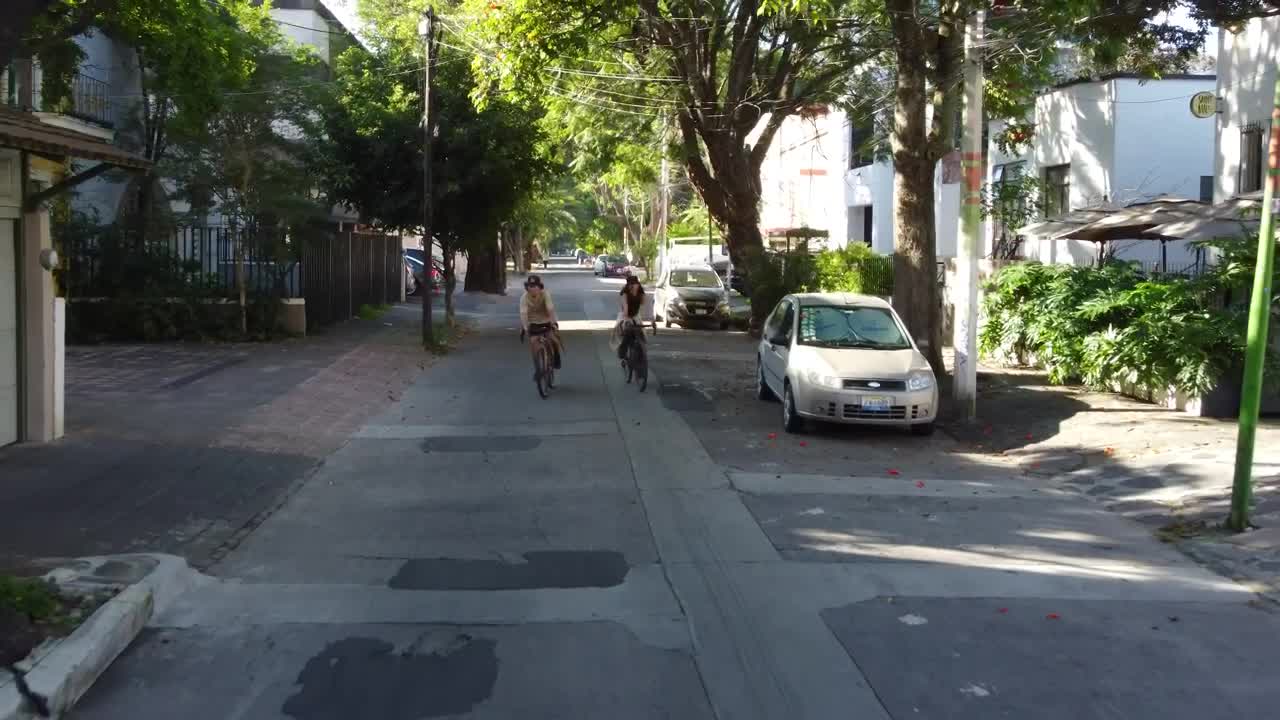 Stock Video Bike Ride In The Neighbourhood Live Wallpaper For PC