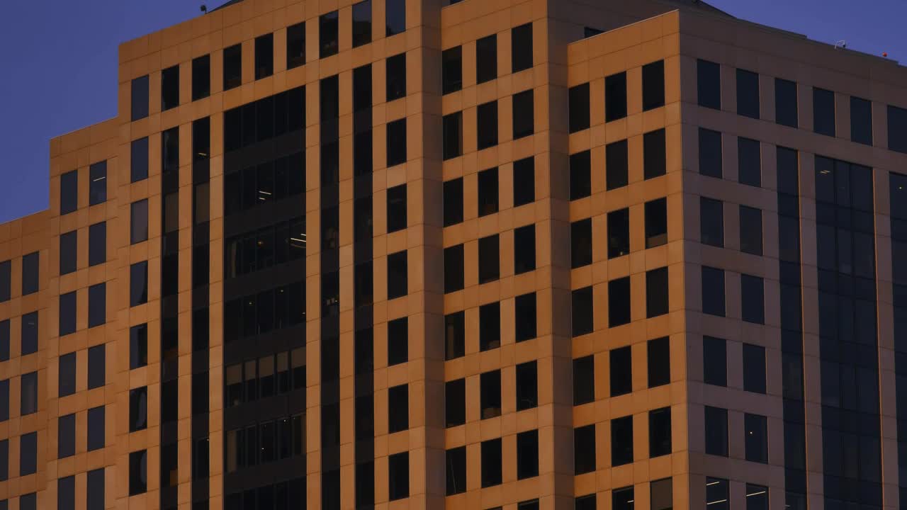 Stock Video Big Skyscraper From The Top In A Slow Going Down Live Wallpaper For PC