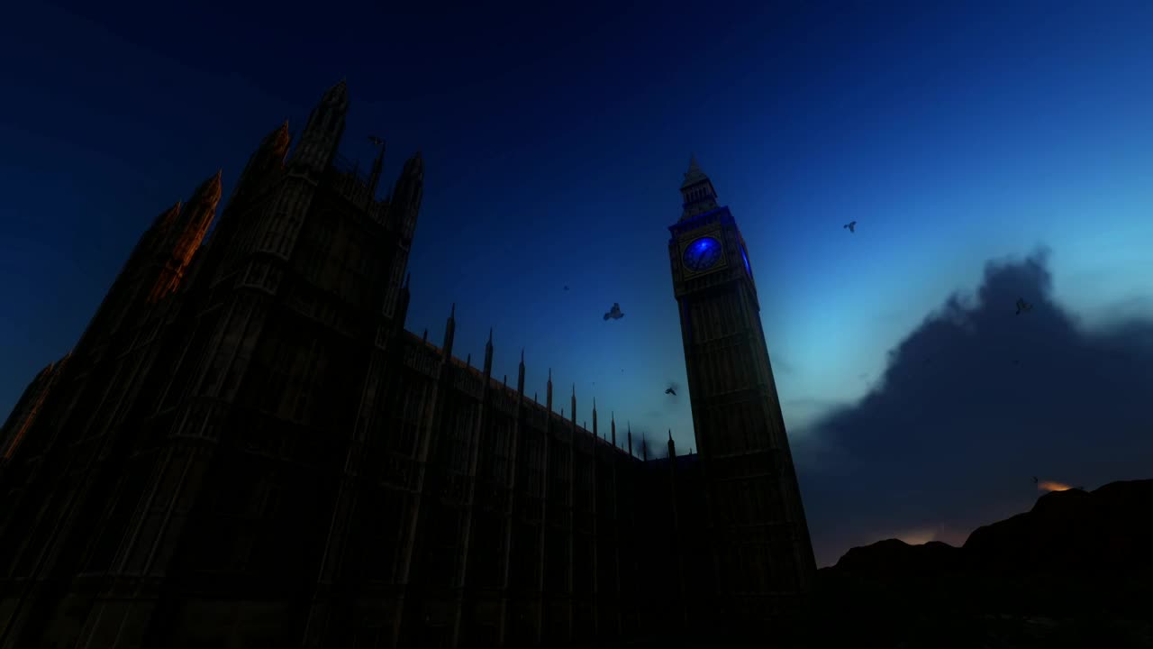 Stock Video Big Ben At Night Seen From Below Live Wallpaper For PC