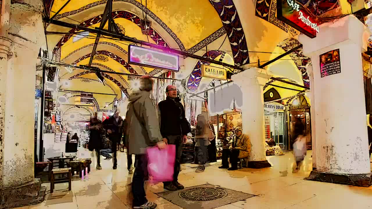 Stock Video Big Bazaar Timelapse Live Wallpaper For PC