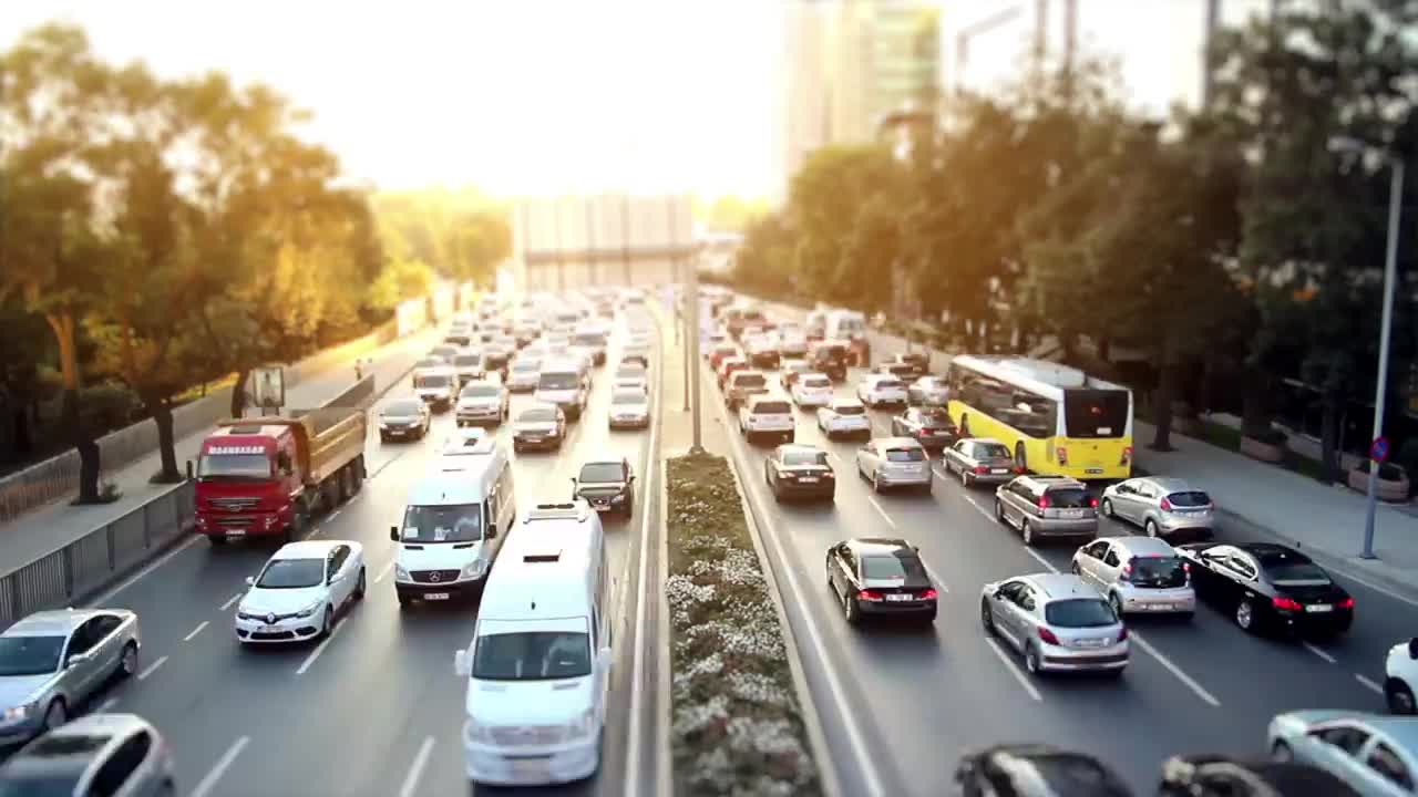Stock Video Big Avenue In The A City Crowded Of Cars Live Wallpaper For PC