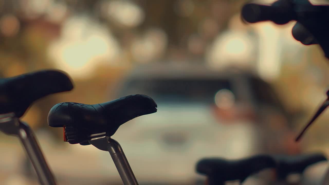 Stock Video Bicycle Parking In The Street Live Wallpaper For PC