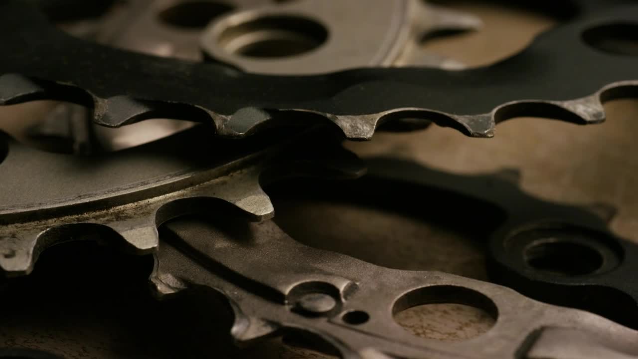Stock Video Bicycle Gears Close Up Live Wallpaper For PC