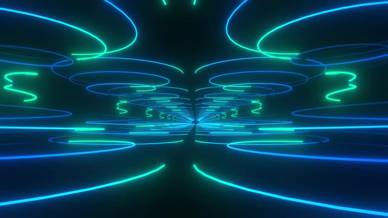 Stock Video Between Two Platforms With Spirals Of Light Live Wallpaper For PC