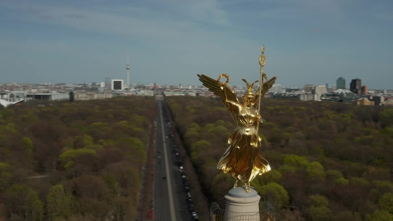 Stock Video Berlin From The Victory Column At The Top Live Wallpaper For PC