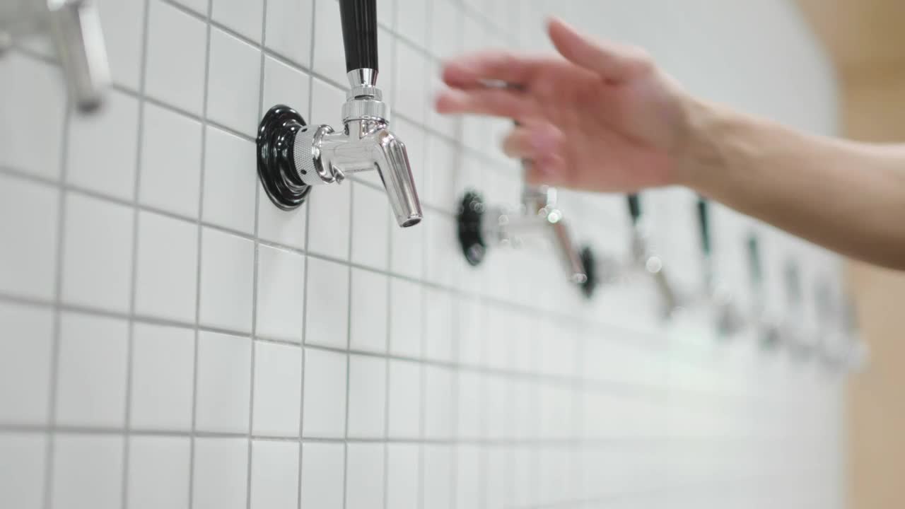 Stock Video Beer Taps On A Wall Live Wallpaper For PC