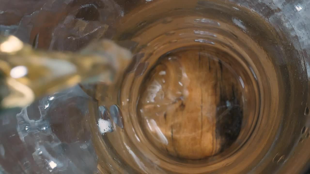 Stock Video Beer Served With View Inside The Glass Live Wallpaper For PC