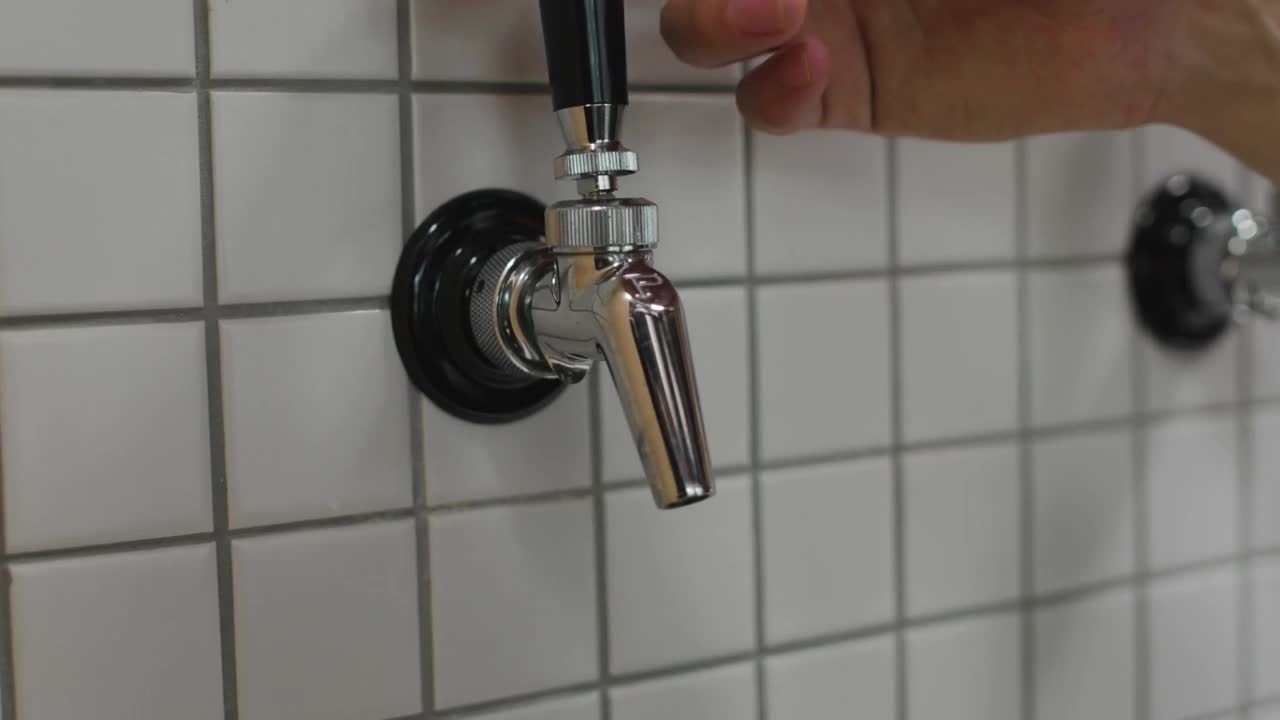 Stock Video Beer Being Served From A Tap On A Wall Live Wallpaper For PC