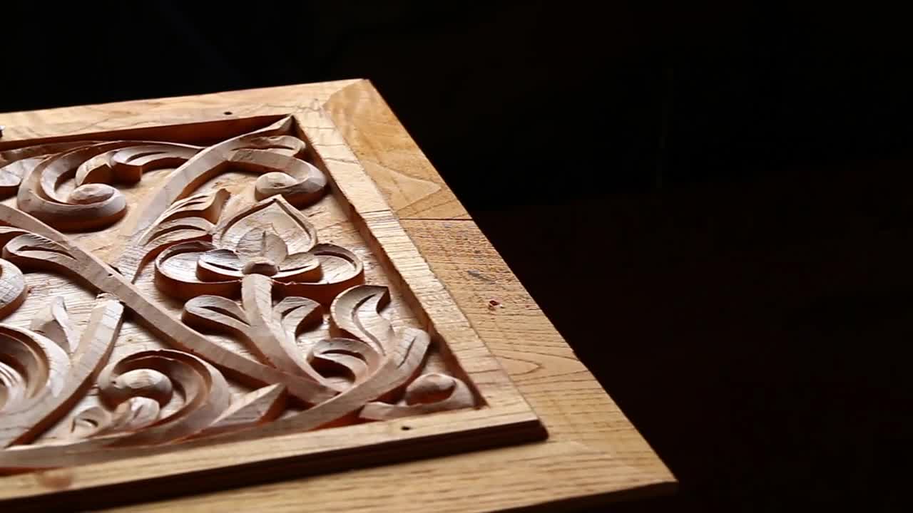 Stock Video Beautiful Wood Carving Live Wallpaper For PC
