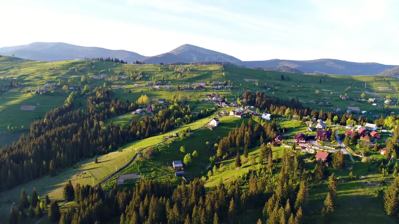 Stock Video Beautiful Village During A Morning In Summer Live Wallpaper For PC