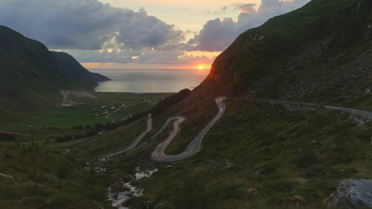 Stock Video Beautiful View On The Road To Hoddevik Live Wallpaper For PC