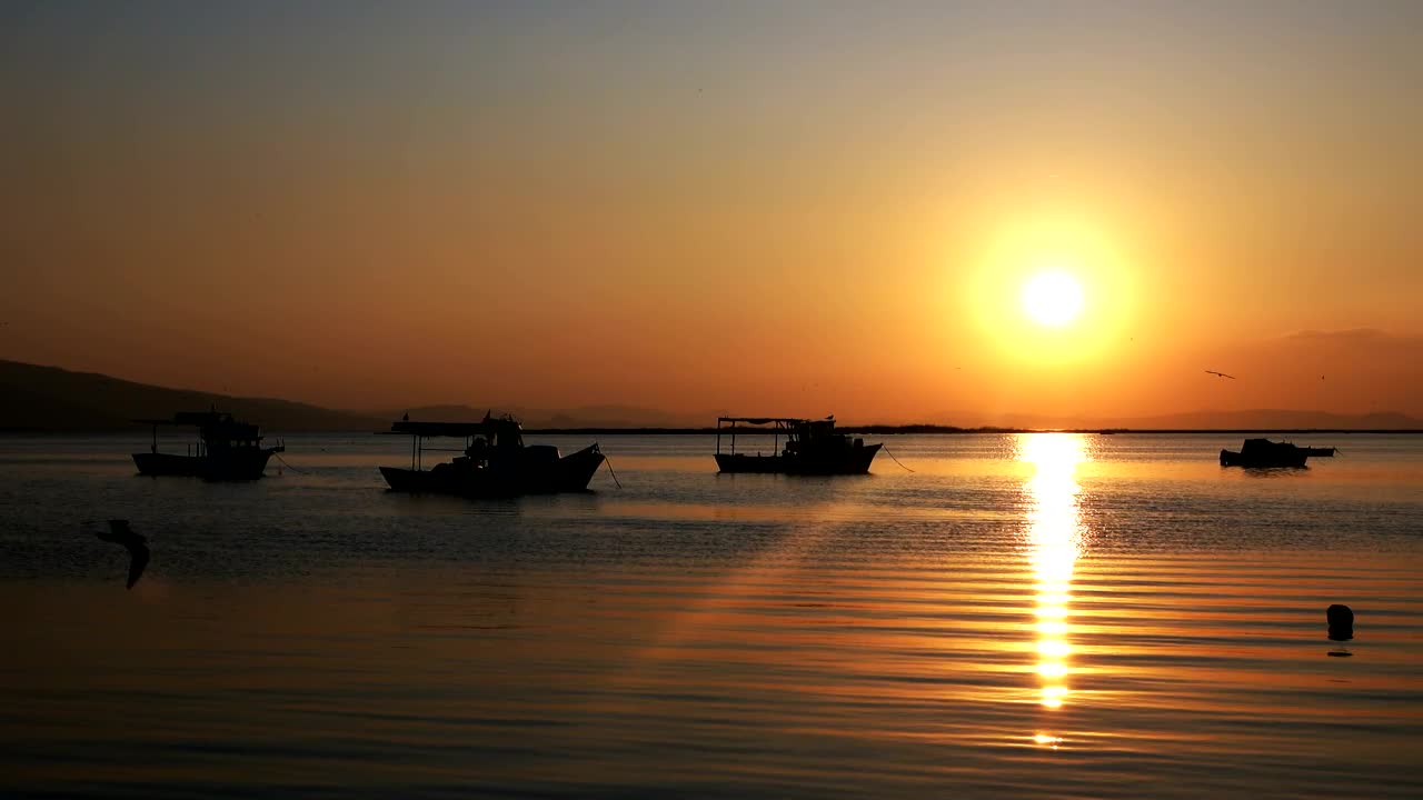 Stock Video Beautiful Sunset Reflected In The Sea Live Wallpaper For PC