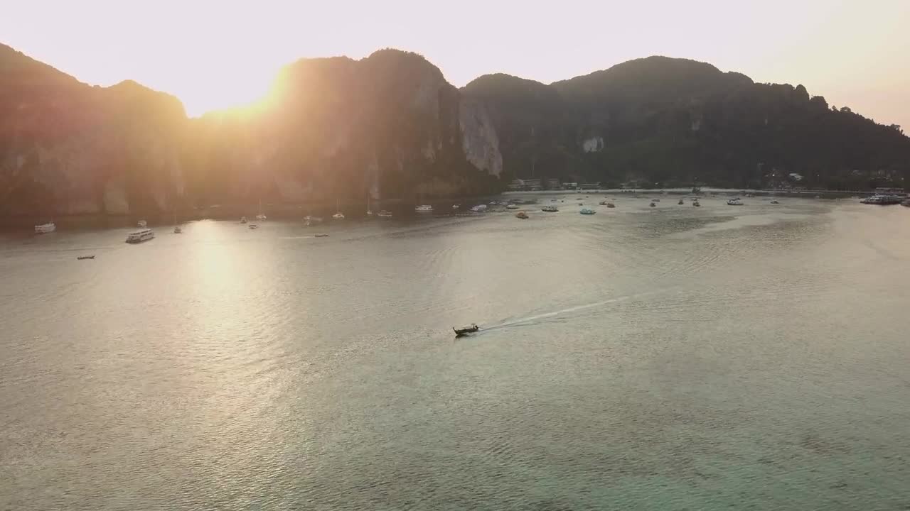 Stock Video Beautiful Sunset In A Bay Live Wallpaper For PC