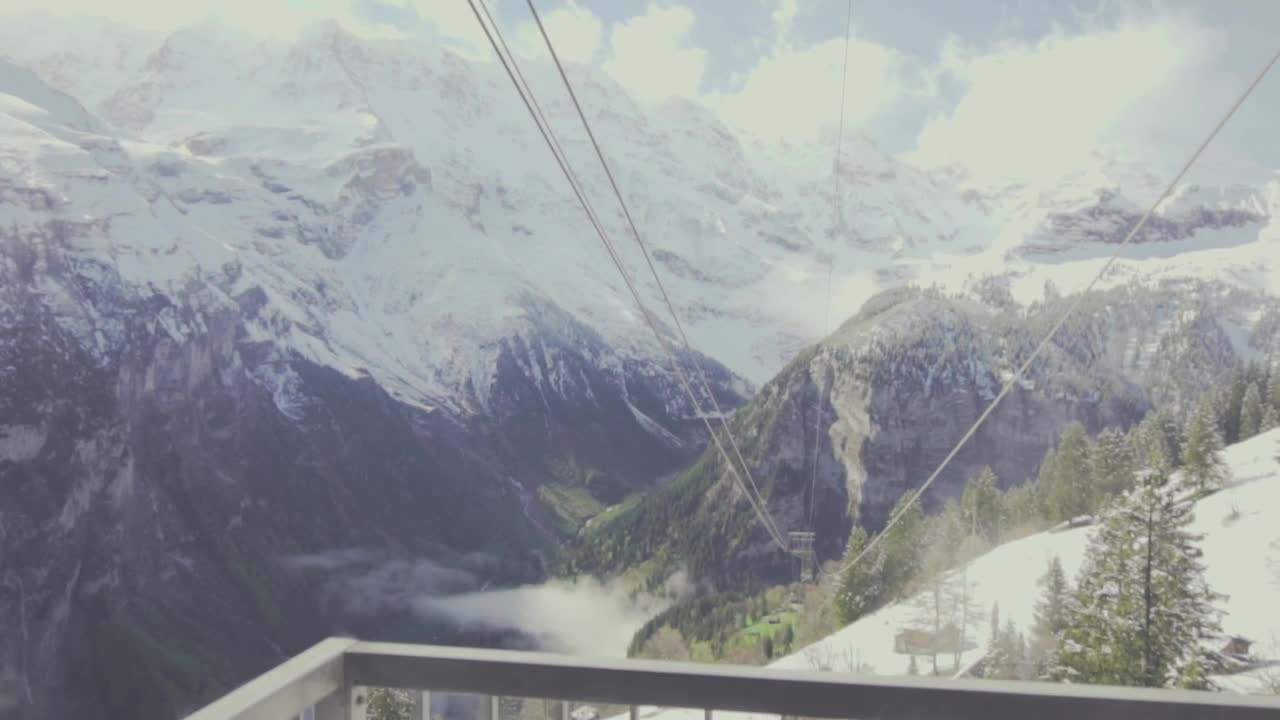 Stock Video Beautiful Snowy Mountain Landscape Live Wallpaper For PC