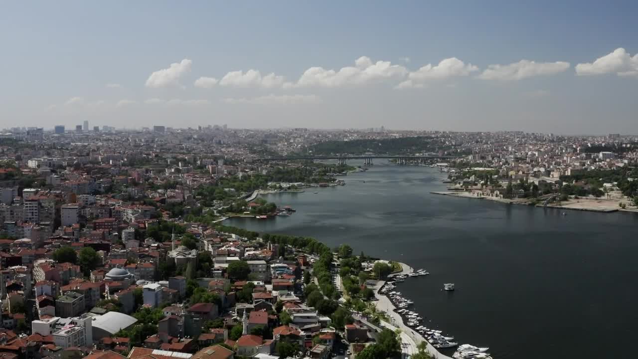 Stock Video Beautiful Skyscape Across Istanbul Live Wallpaper For PC