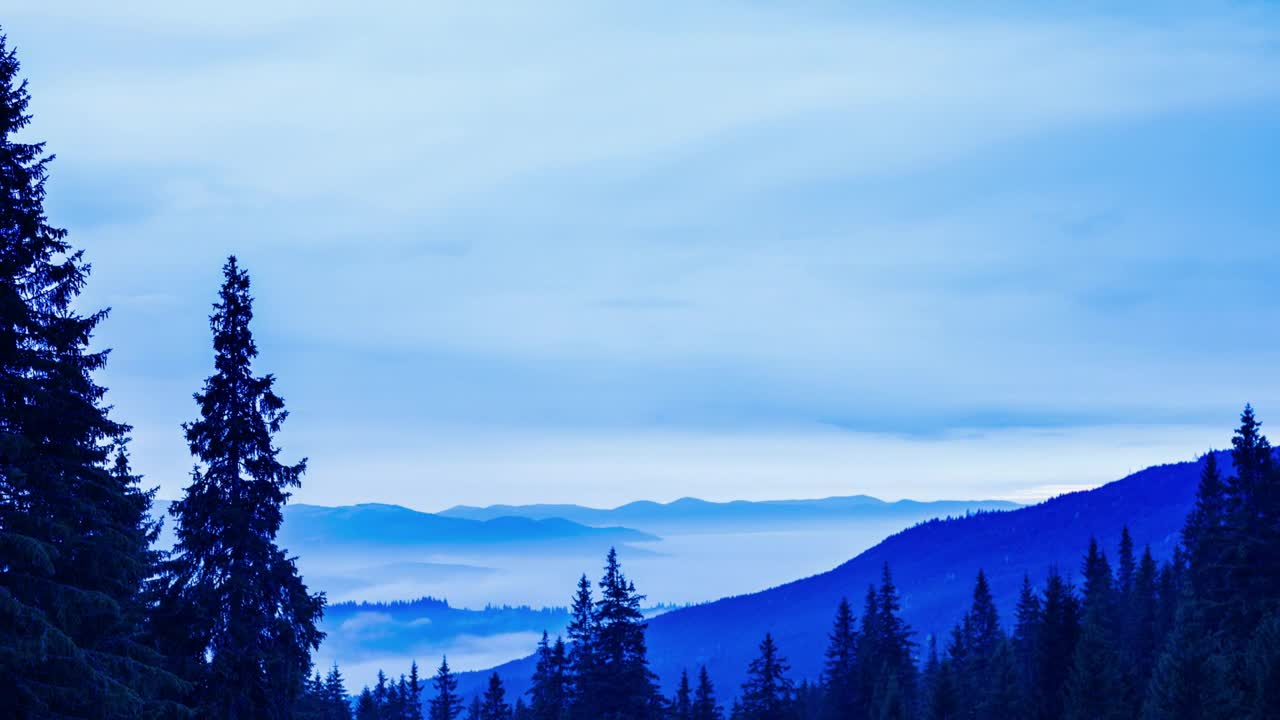 Stock Video Beautiful Skyline Landscape In The Mountains Live Wallpaper For PC