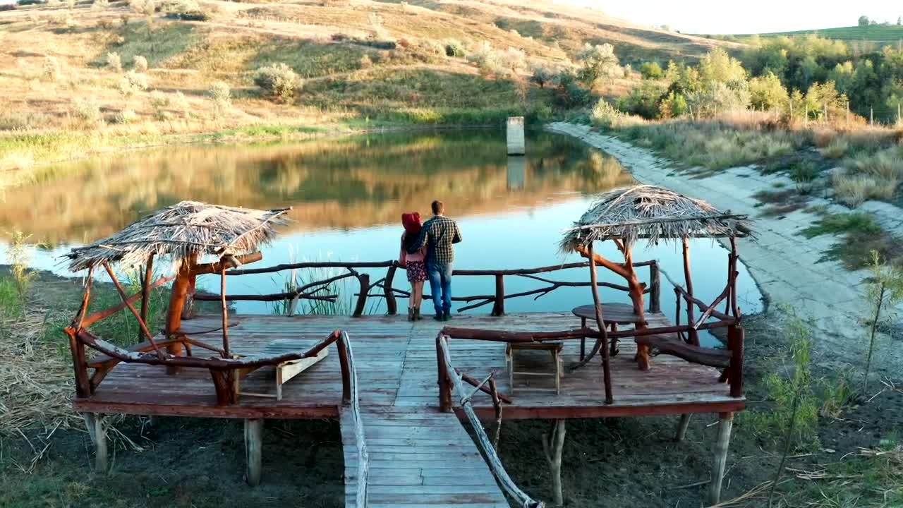 Stock Video Beautiful Pier In A Rural Area Live Wallpaper For PC