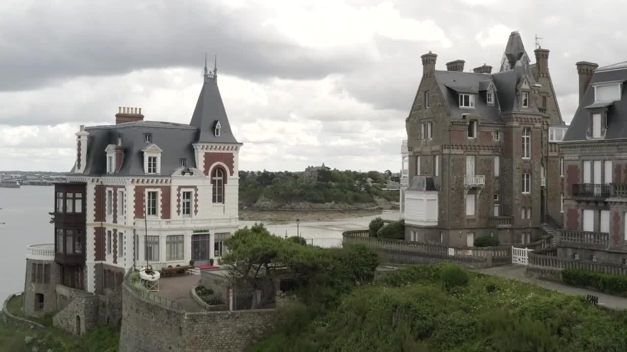 Stock Video Beautiful Houses By The Ocean Live Wallpaper For PC