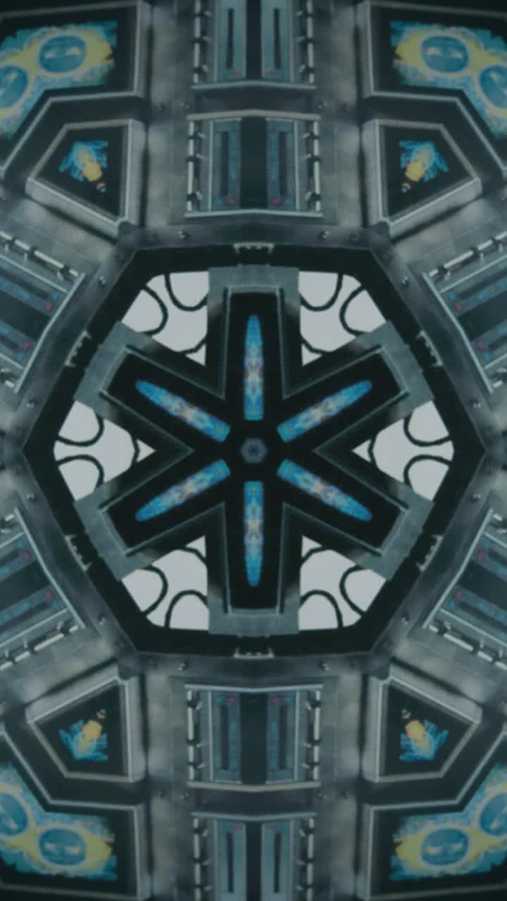 Stock Video Beautiful Compositions Of A Kaleidoscope Viewed In Detail Live Wallpaper For PC