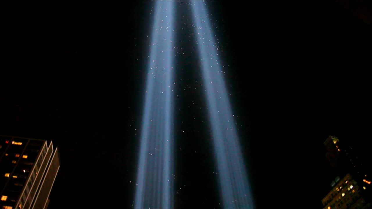 Stock Video Beams Of Light In New York Live Wallpaper For PC