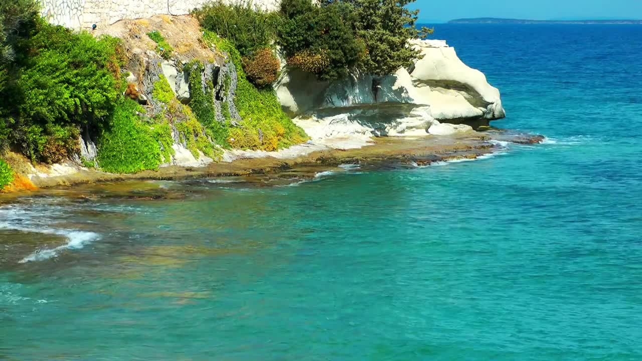 Stock Video Beach Tourist Landscape Static Shot Live Wallpaper For PC