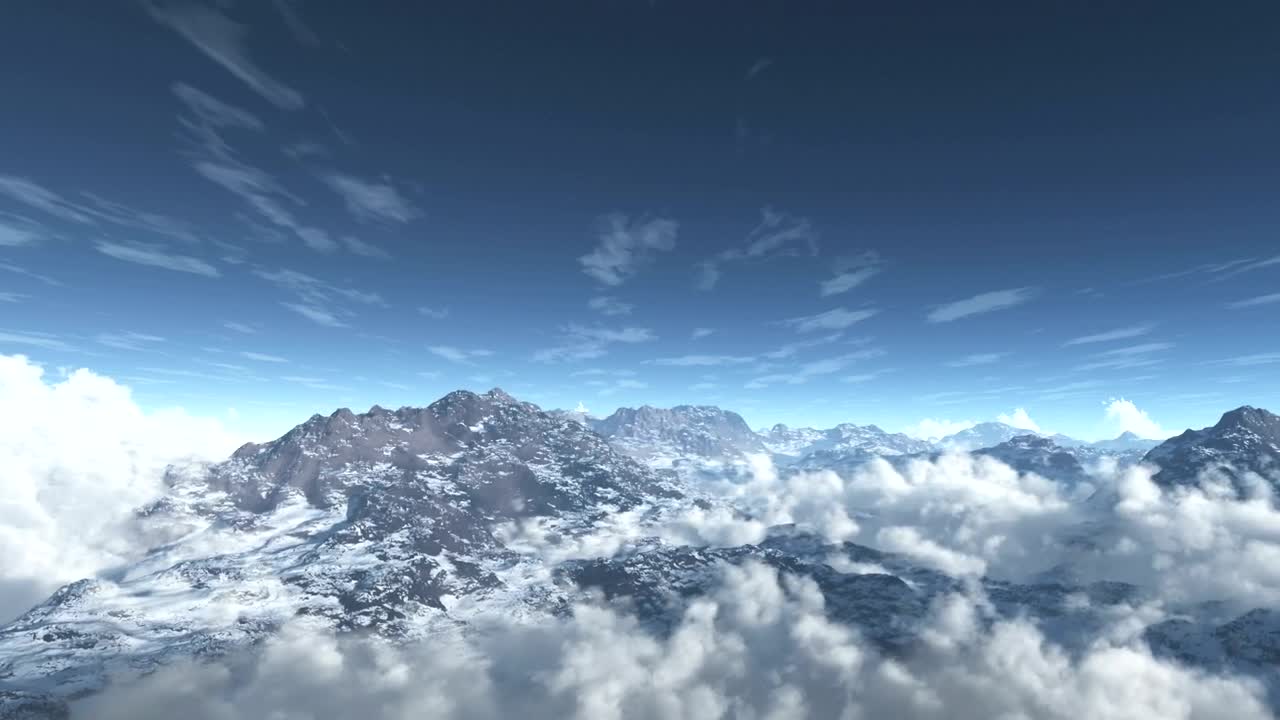 Video Stock Clouds And Mountains Landscape Live Wallpaper For PC