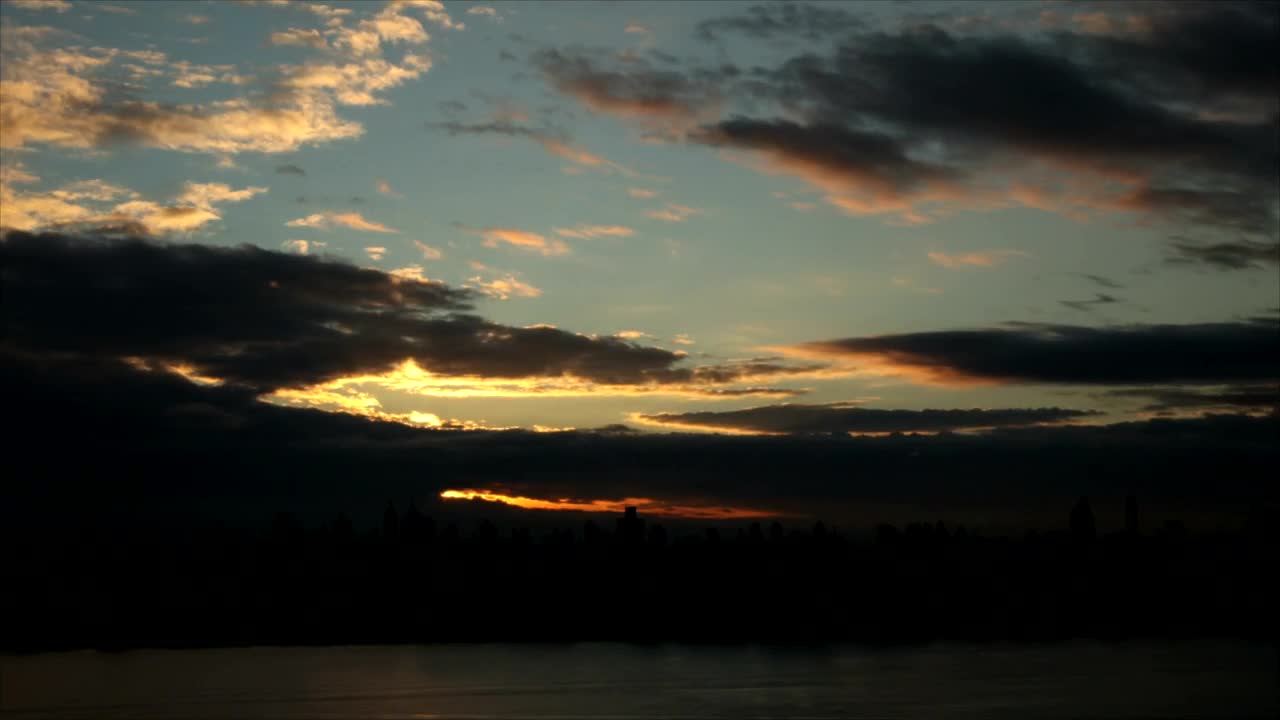 Video Stock Clouds Across The Morning Sky Live Wallpaper For PC