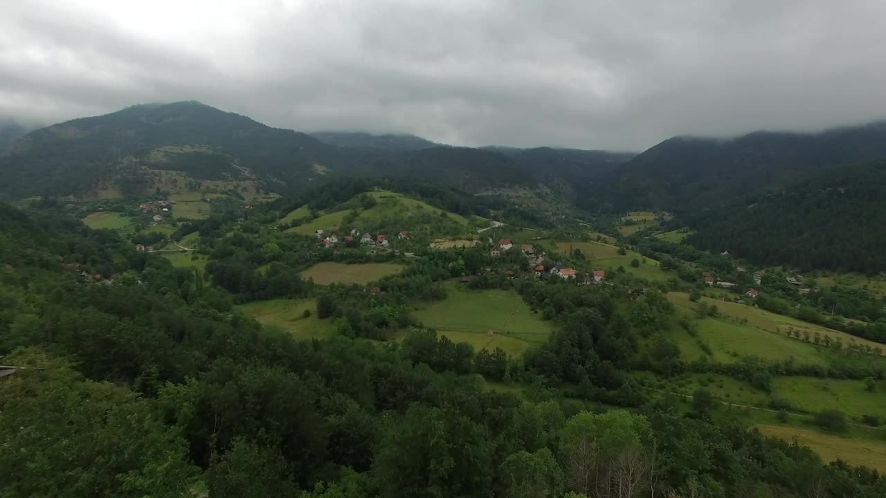 Video Stock Clouds Across The Hills In Serbia Live Wallpaper For PC