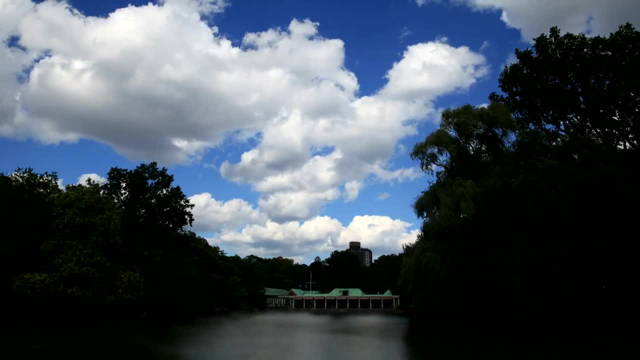 Video Stock Clouds Above Central Park Live Wallpaper For PC